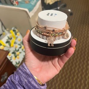 All Hallows’ Eve bomb party Halloween stack bracelet